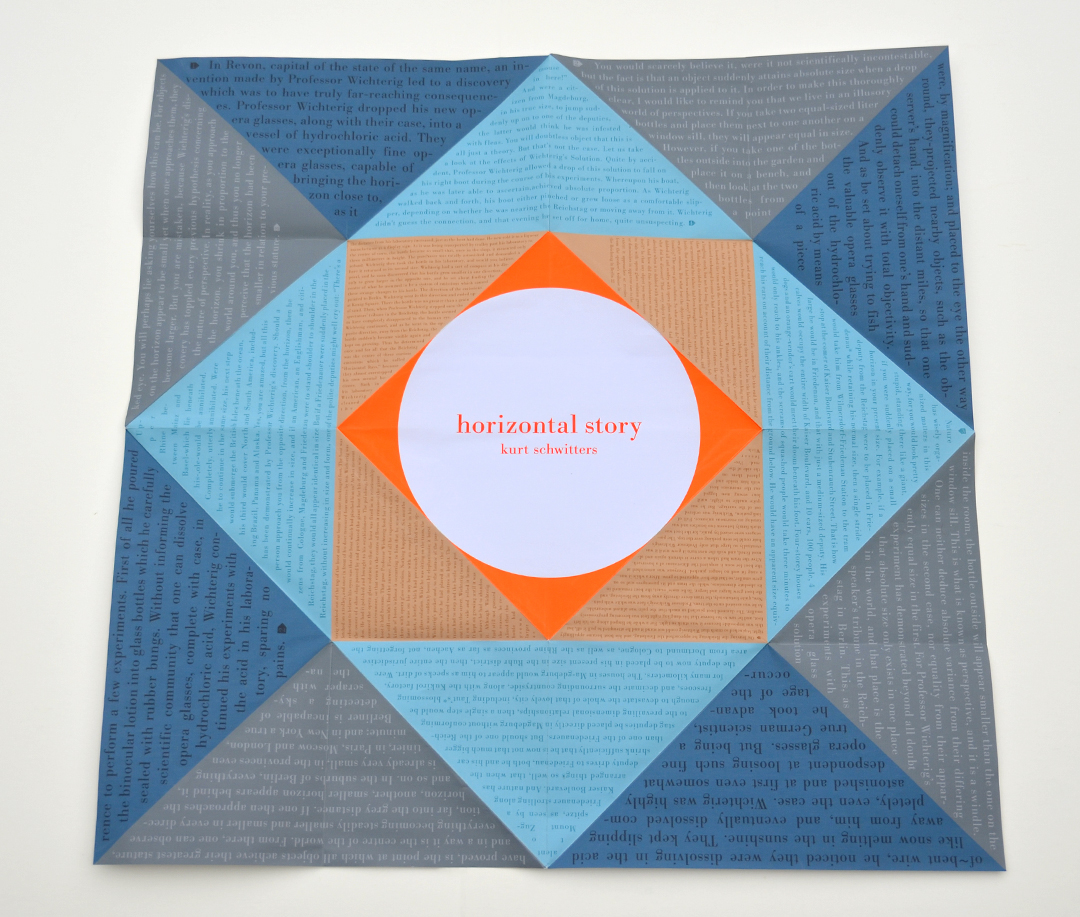 folded poster